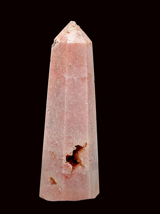 High-Quality Pink Amethyst Crystal Point Tower - 1.26kg (Approx. 9 Inches)