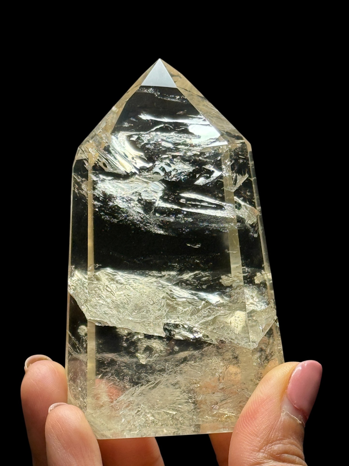 AAA Grade Natural Citrine Crystal Point – 4 Inches Tall