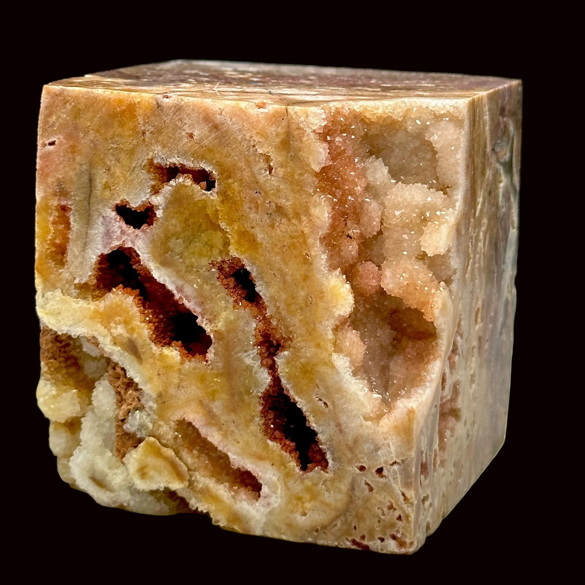 Large Druzy Sphalerite Cube, 788 grams