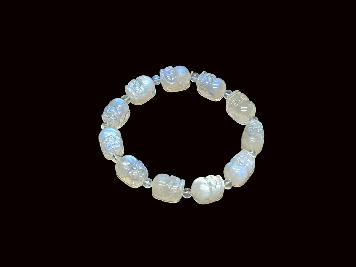 Premium Quality Blue Moonstone Pixiu Bracelet