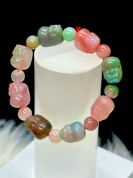 Agate Agate Pixiu Bracelet