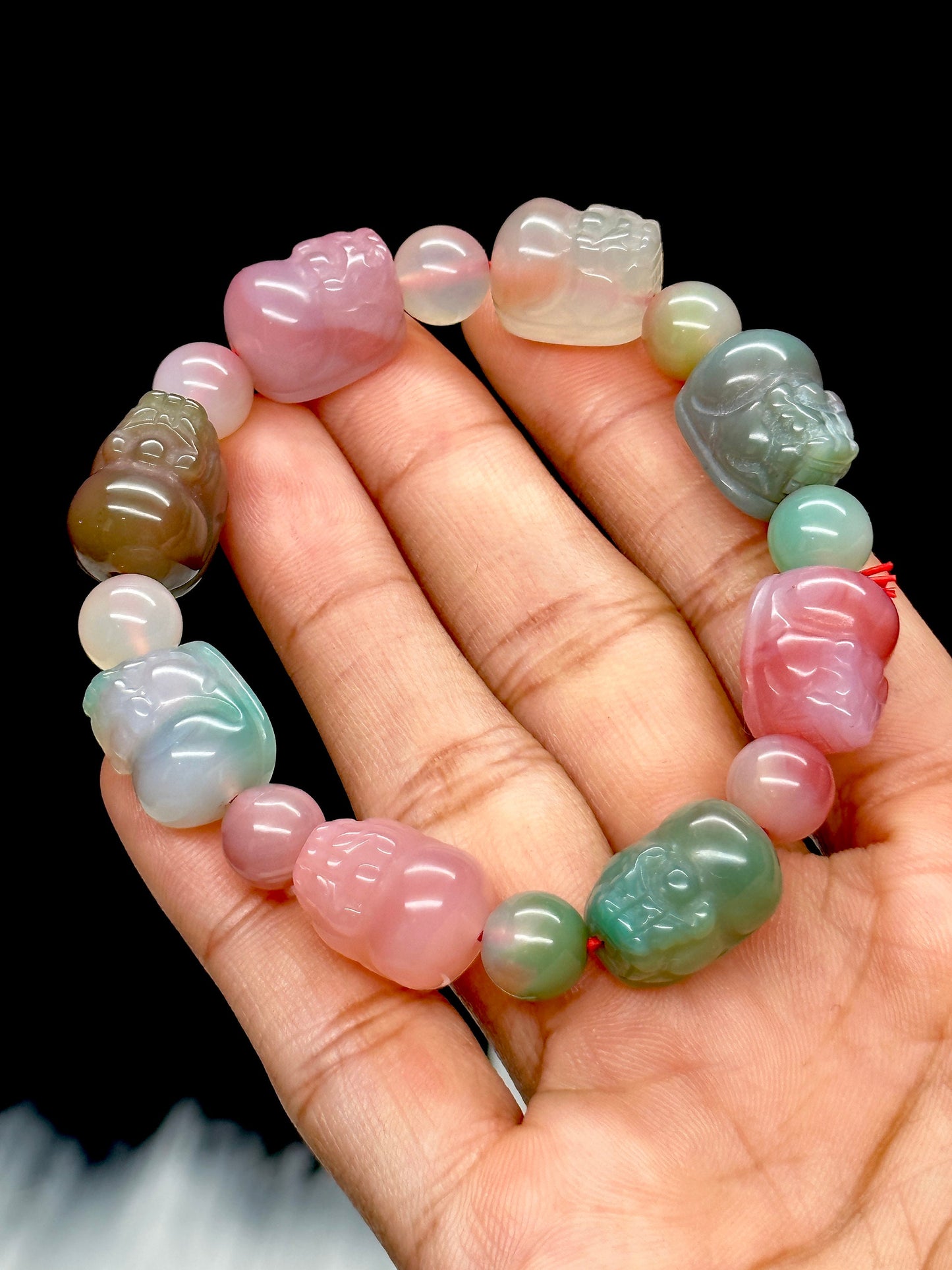 Agate Agate Pixiu Bracelet