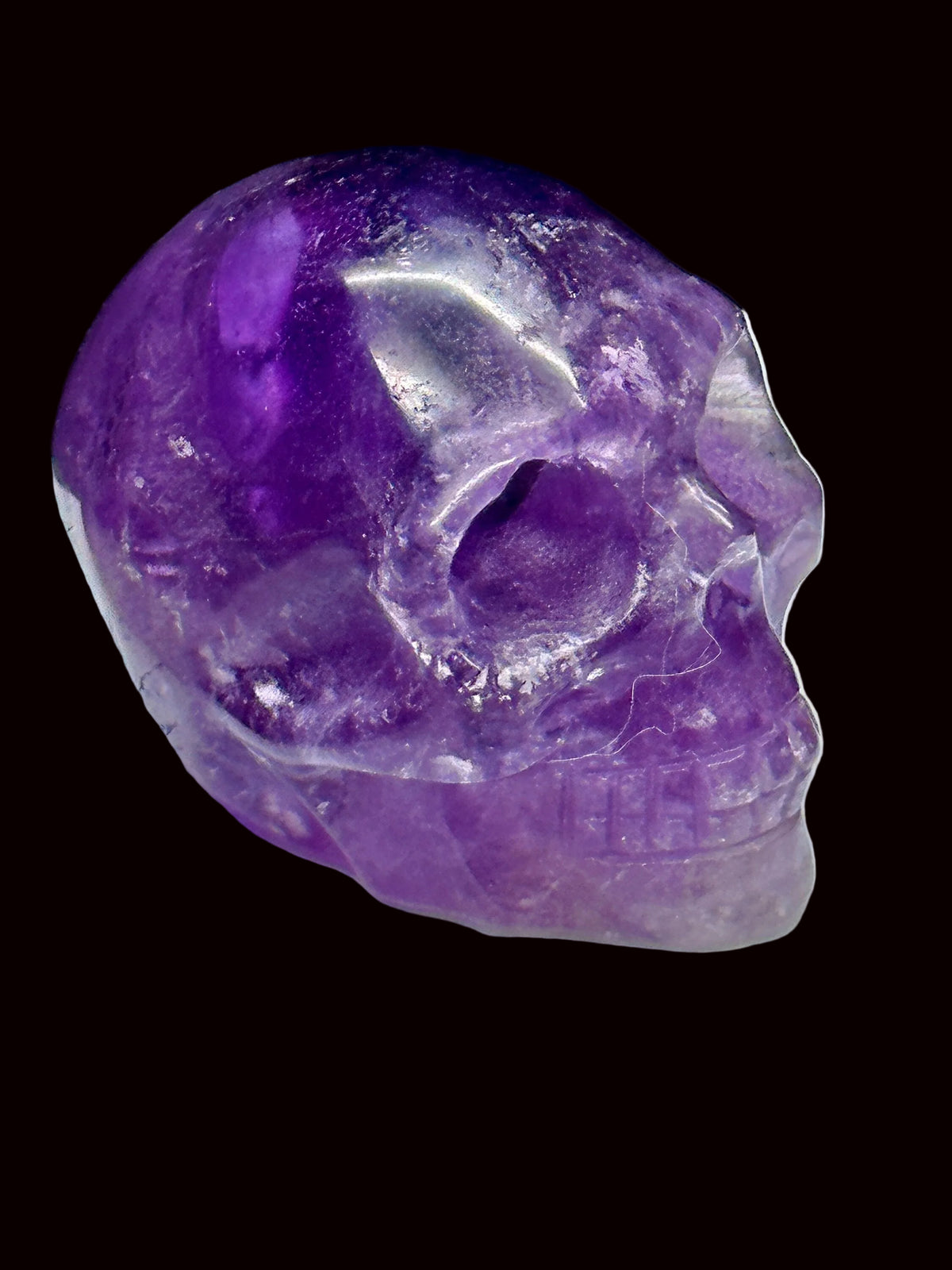 Beautiful Quality Amethyst Crystal Skull