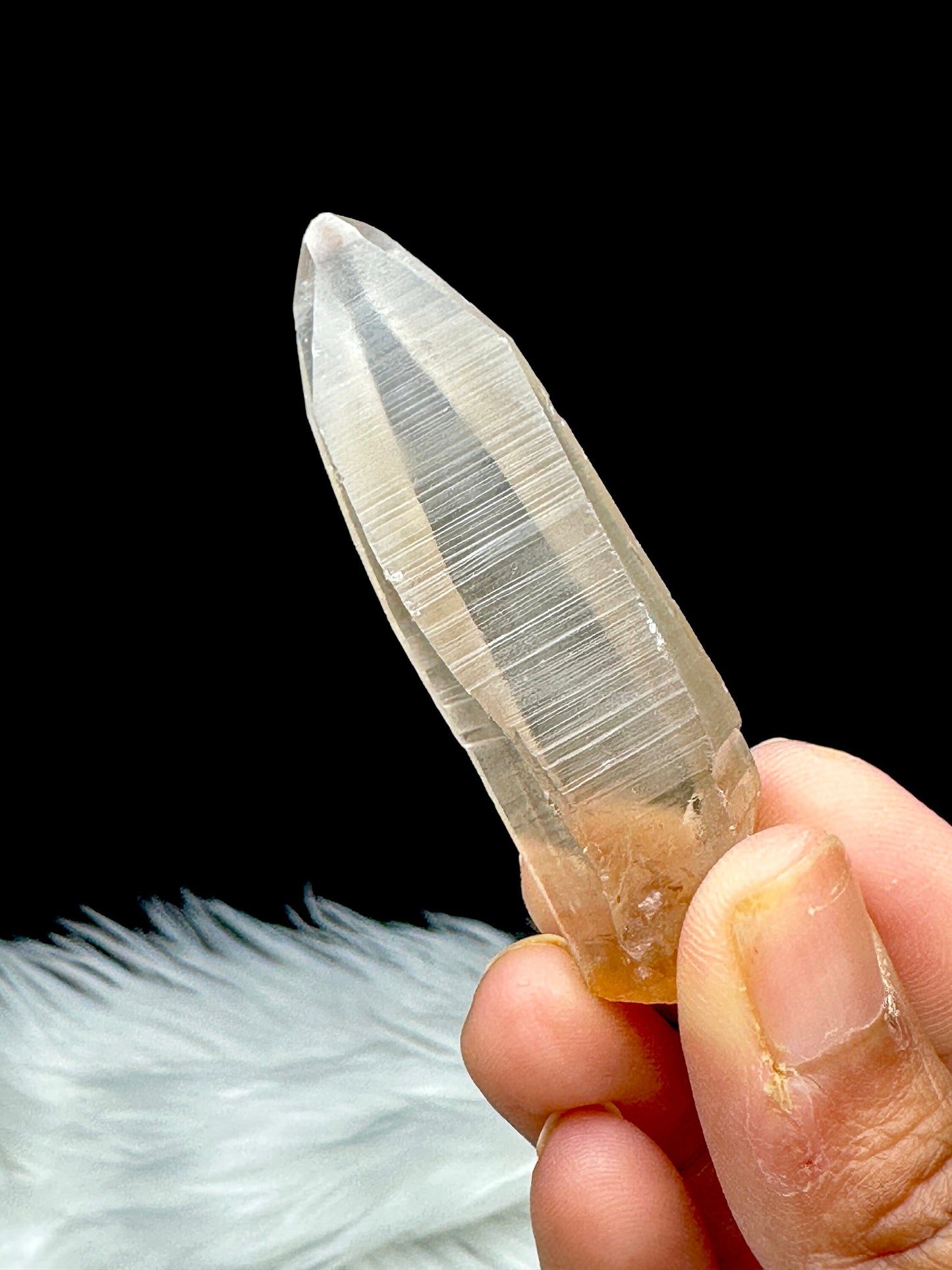 Raw Citrine Lemurian Seed Crystal