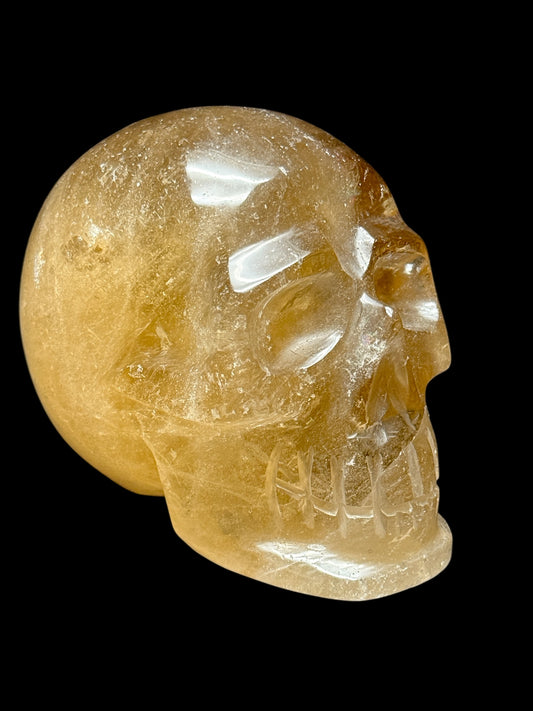 Citrine Skull