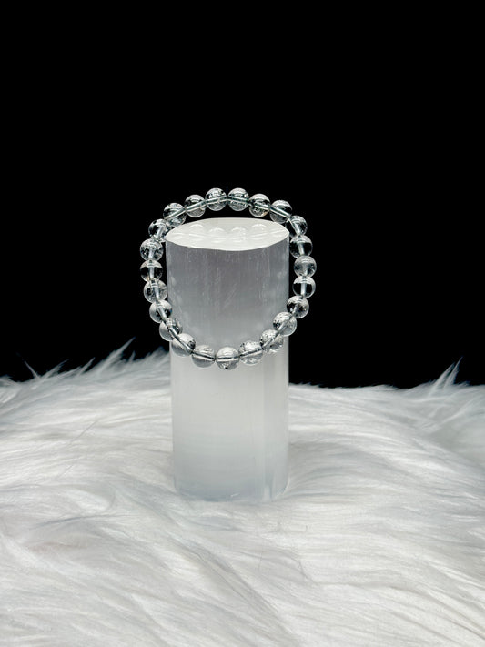 Premium Herkimer Diamond Crystal Bracelet - High Quality, Clarity, and Healing Energies