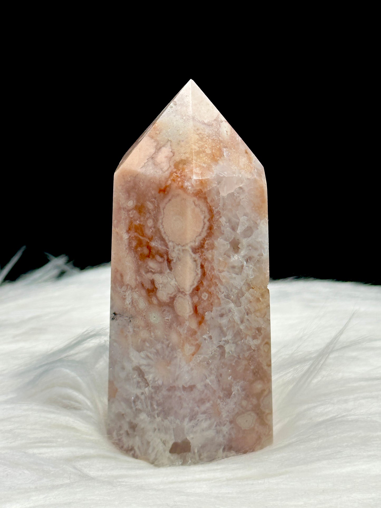 Pink Amethyst Crystal Point/Tower - 216g, 4 Inches High - Unique and Authentic Piece