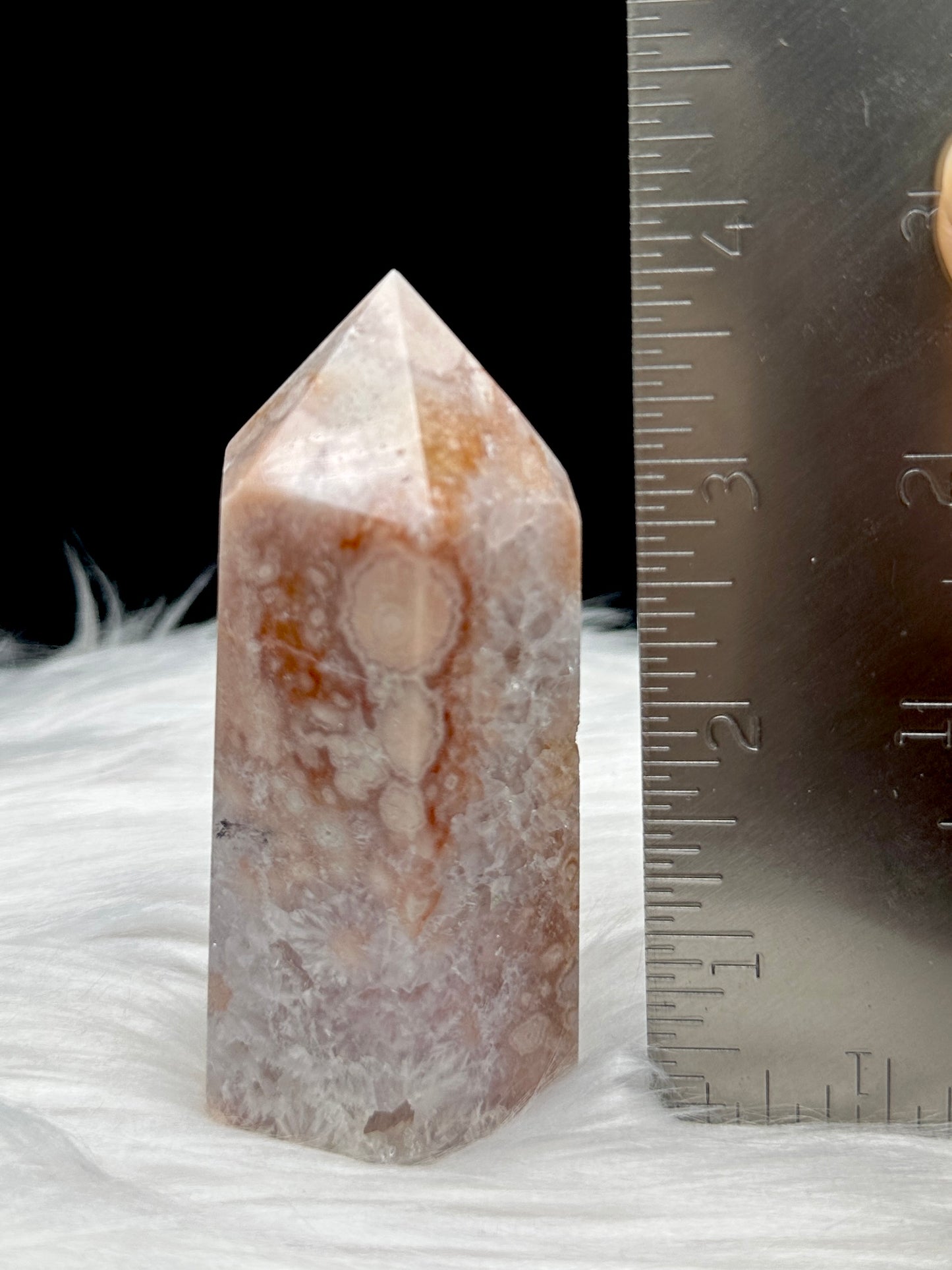 Pink Amethyst Crystal Point/Tower - 216g, 4 Inches High - Unique and Authentic Piece