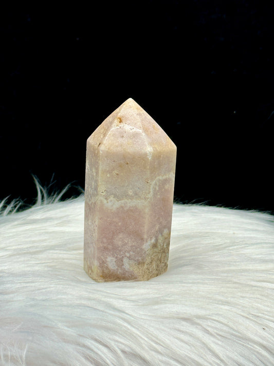 Pink Amethyst Crystal Point/Tower - 369g, 3 inches