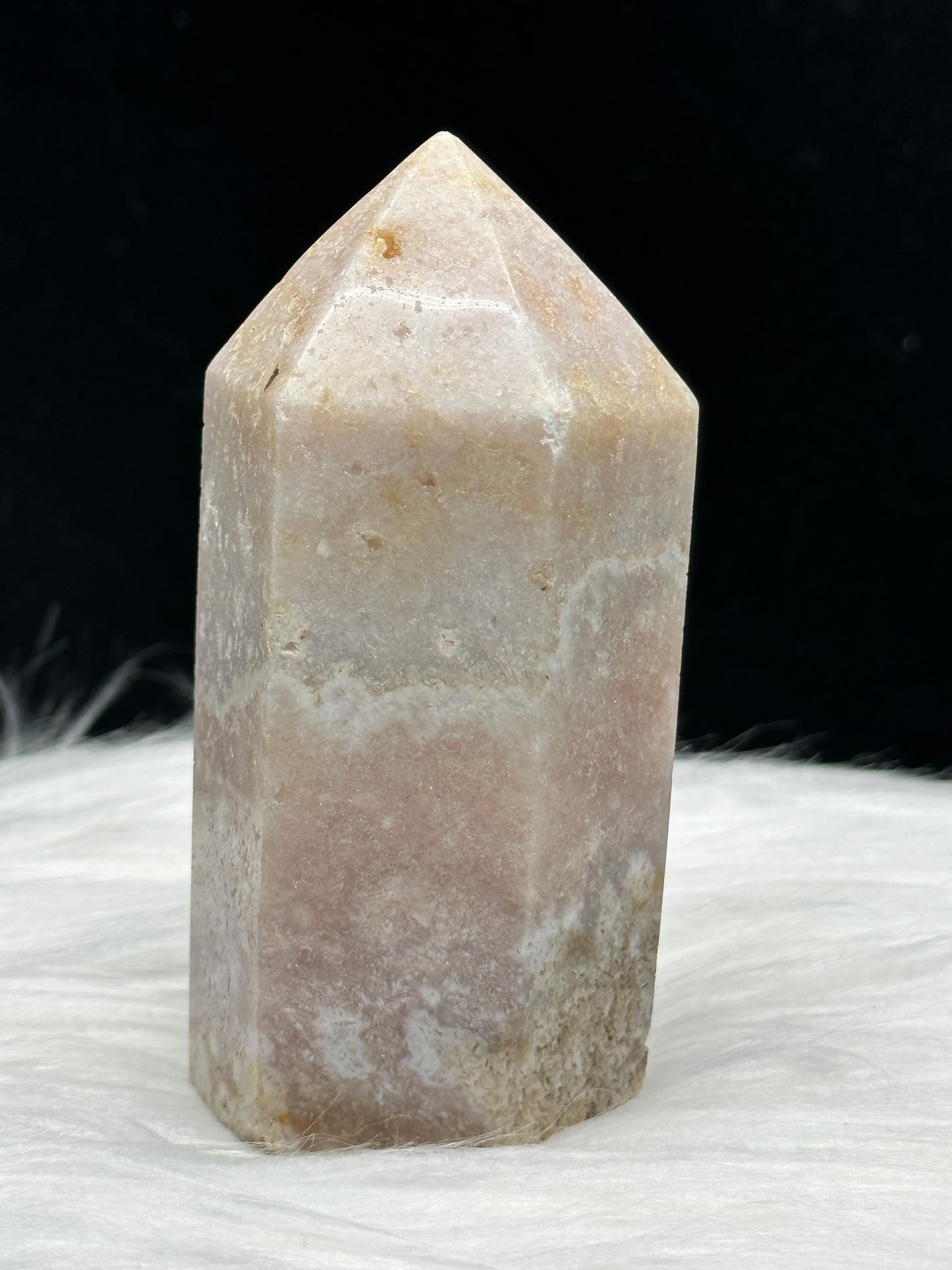 Pink Amethyst Crystal Point/Tower - 369g, 3 inches