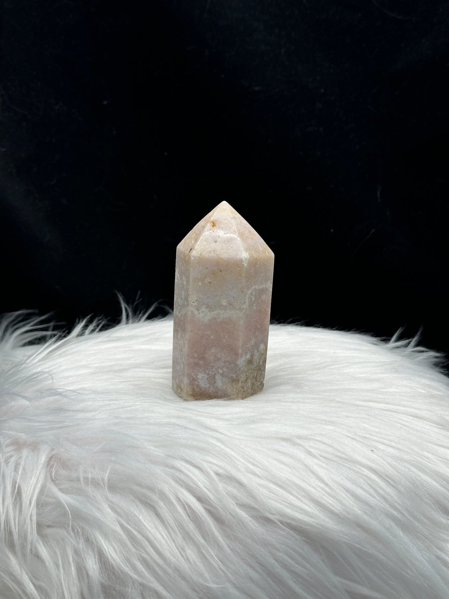 Pink Amethyst Crystal Point/Tower - 369g, 3 inches