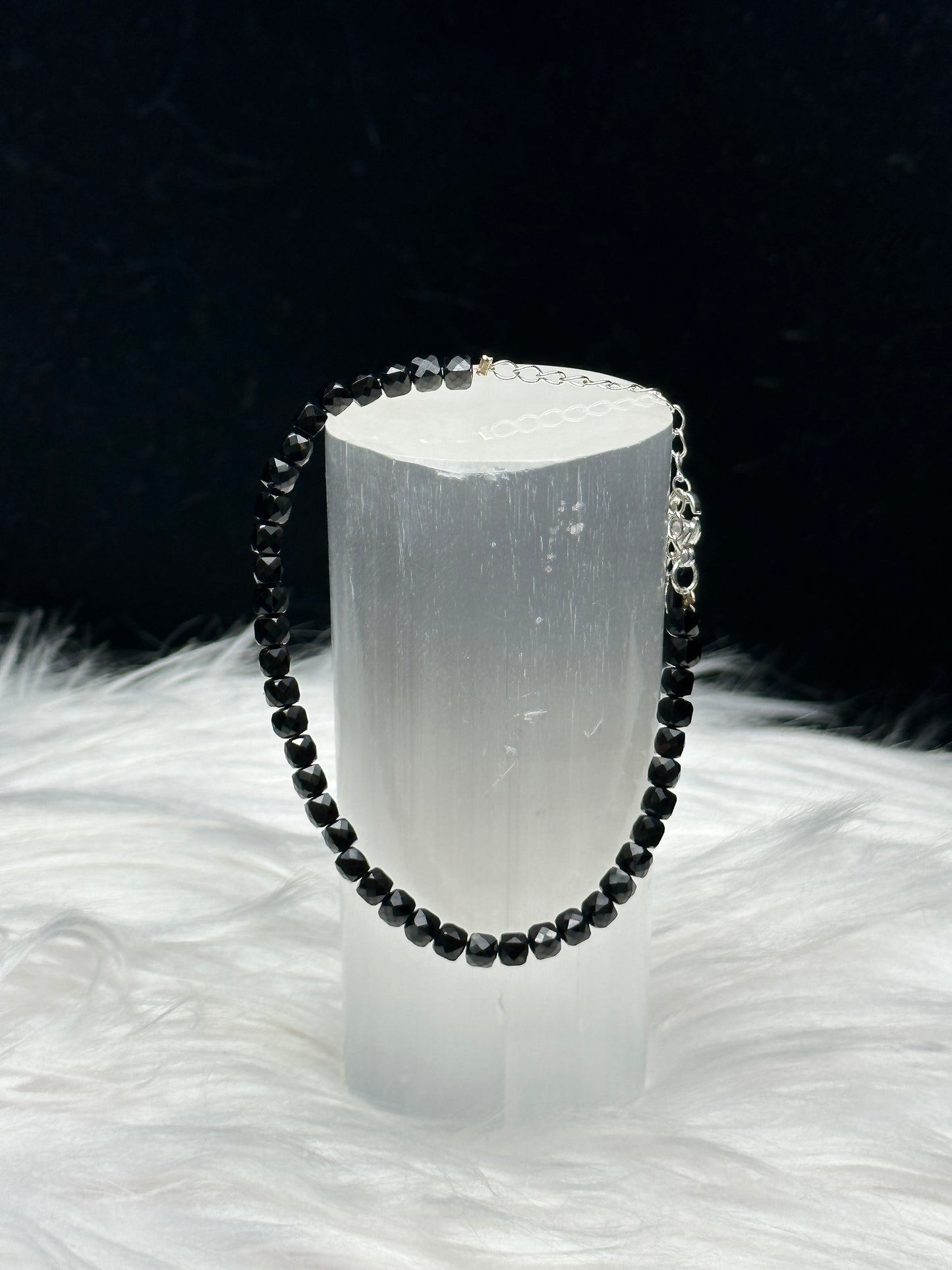 Black Spinel Crystal Bracelet