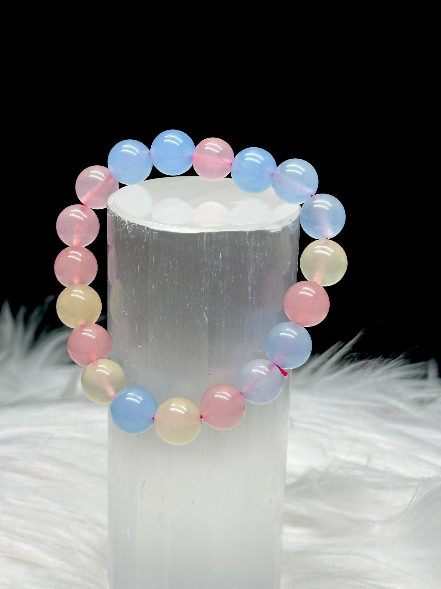 High-Quality Morganite Crystal Bracelet – Your Path to Healing Energies