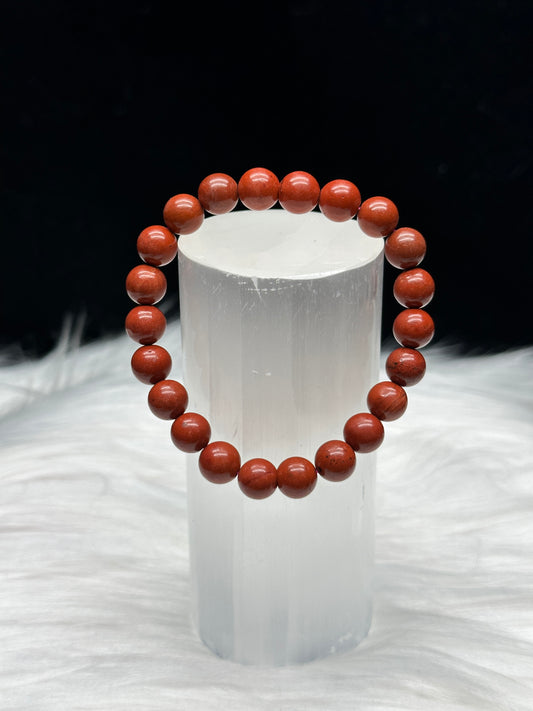 Red Jasper Crystal Bracelet - 8mm