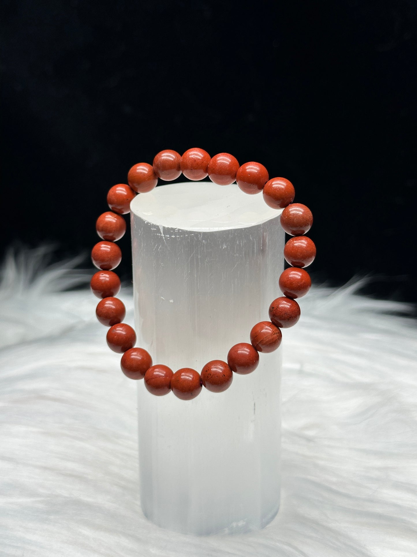 Red Jasper Crystal Bracelet - 8mm