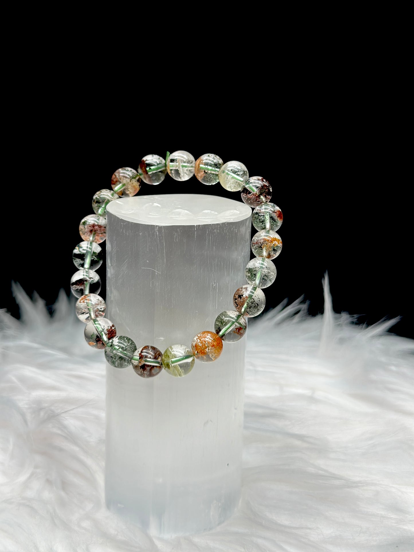 High-Quality Garden Quartz Crystal Bracelet