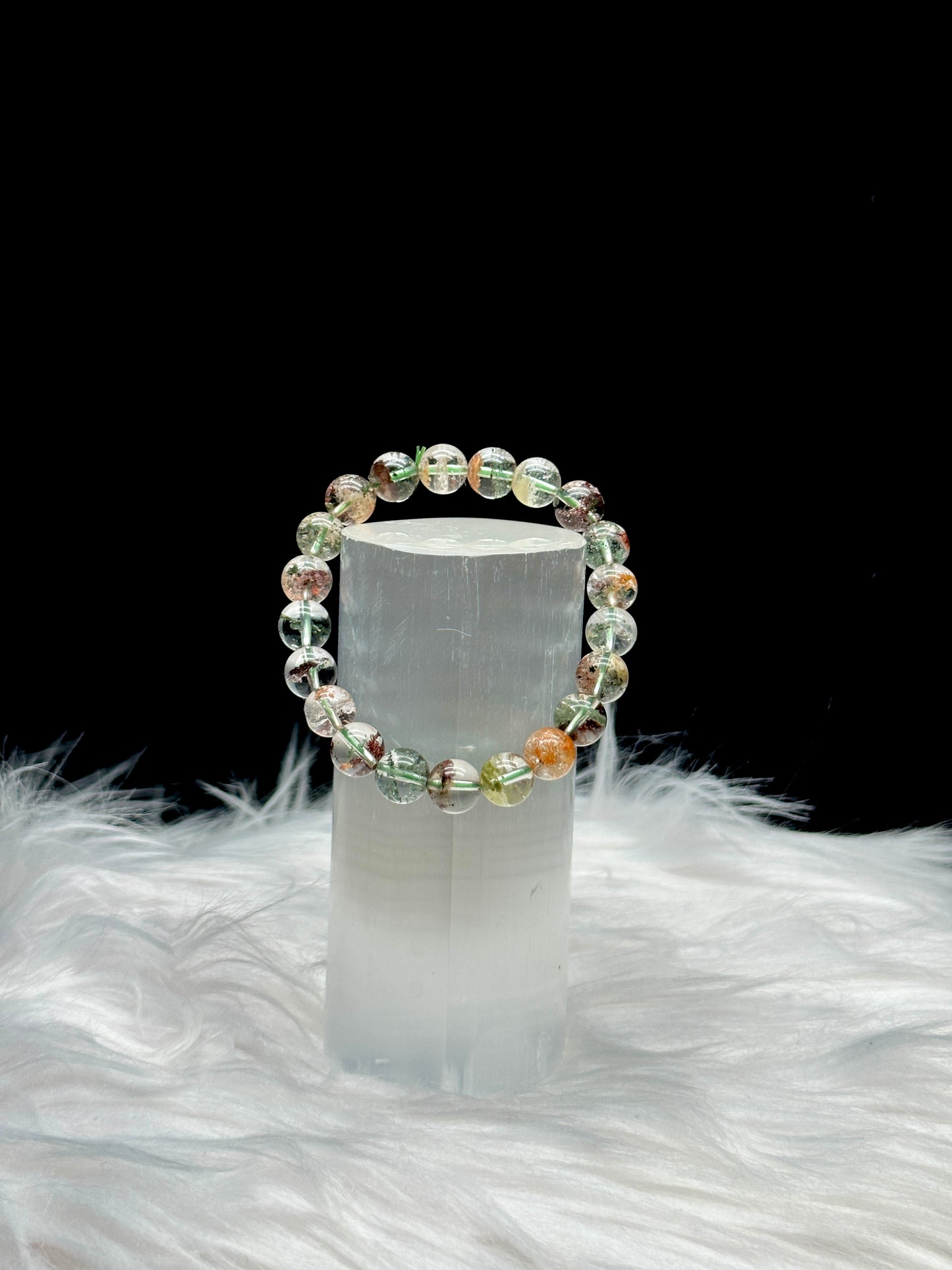 High-Quality Garden Quartz Crystal Bracelet