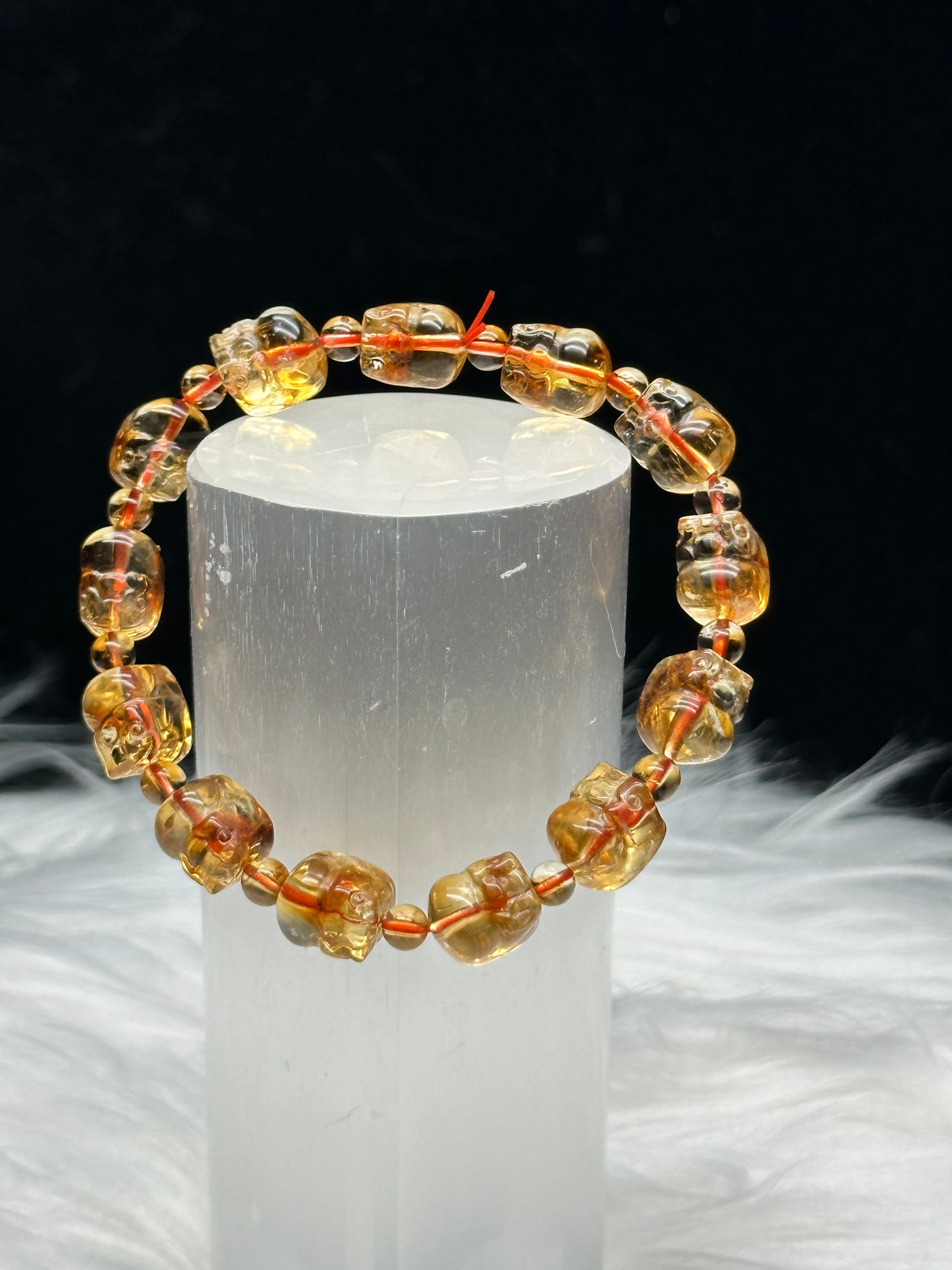 Empower Your Wealth Journey: Highest Quality Citrine Crystal Pixiu Bracelet