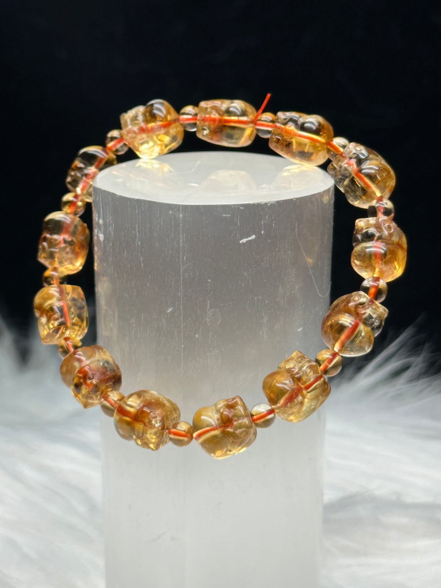 Empower Your Wealth Journey: Highest Quality Citrine Crystal Pixiu Bracelet