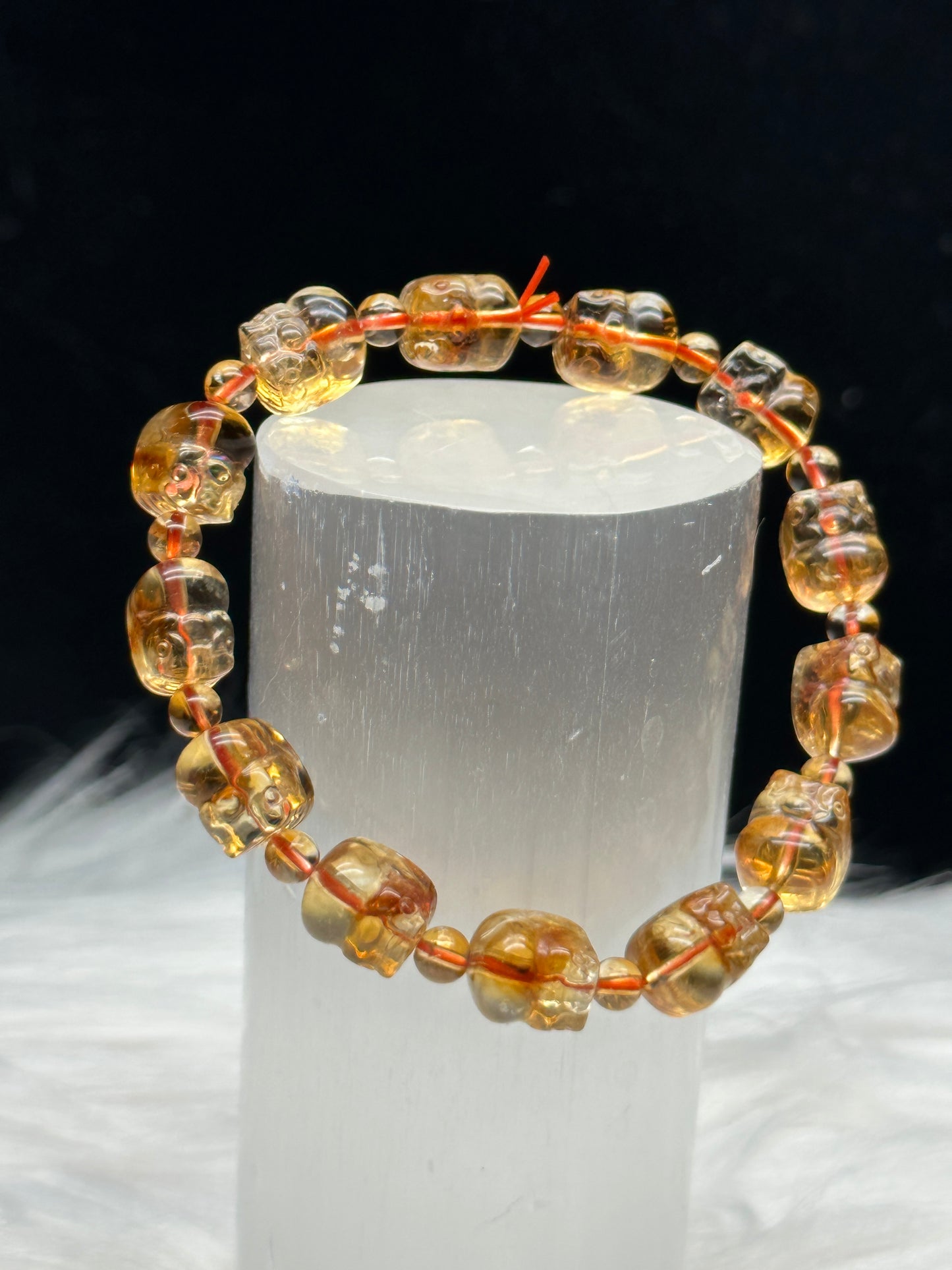 Empower Your Wealth Journey: Highest Quality Citrine Crystal Pixiu Bracelet