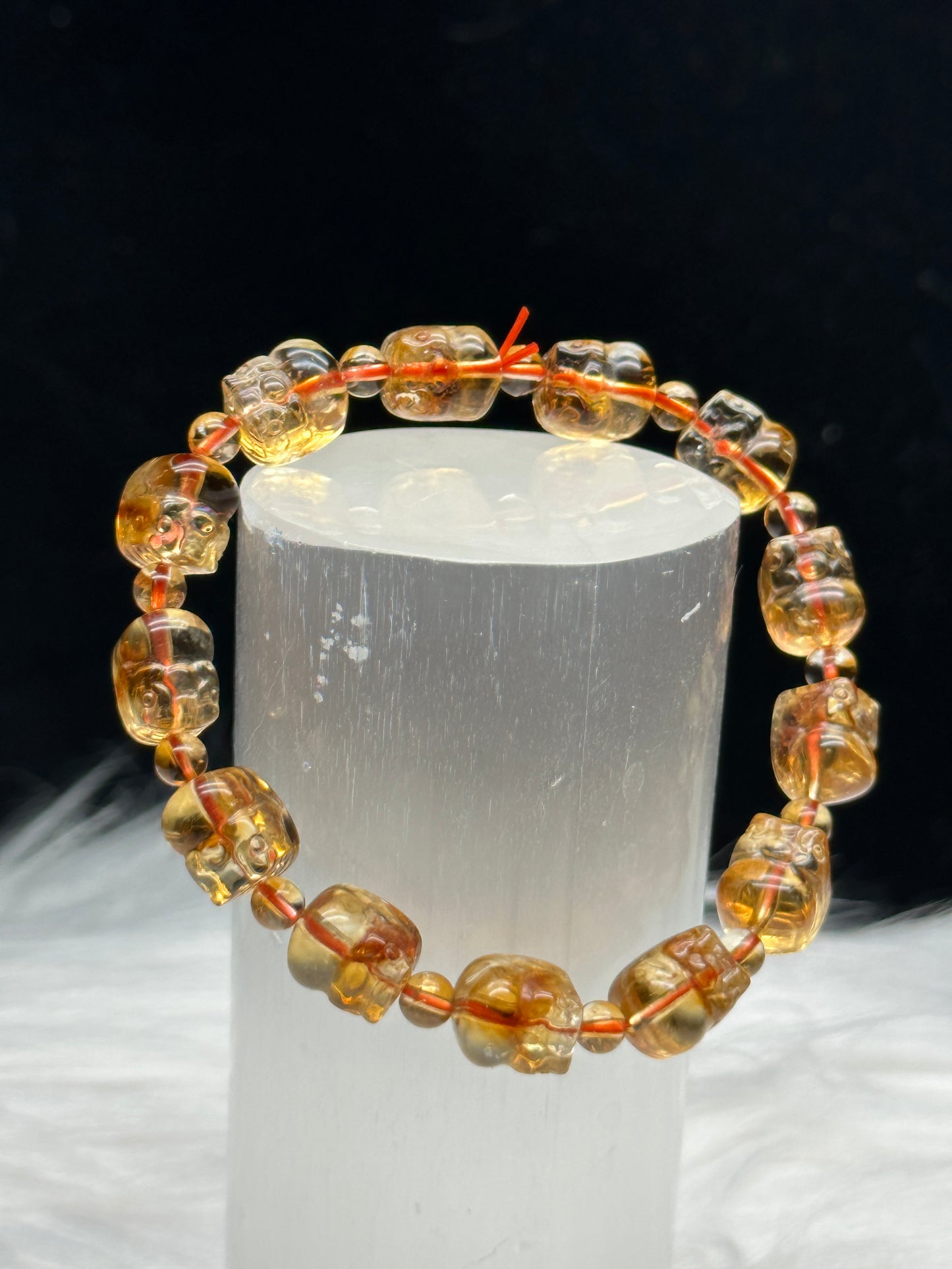 Empower Your Wealth Journey: Highest Quality Citrine Crystal Pixiu Bracelet