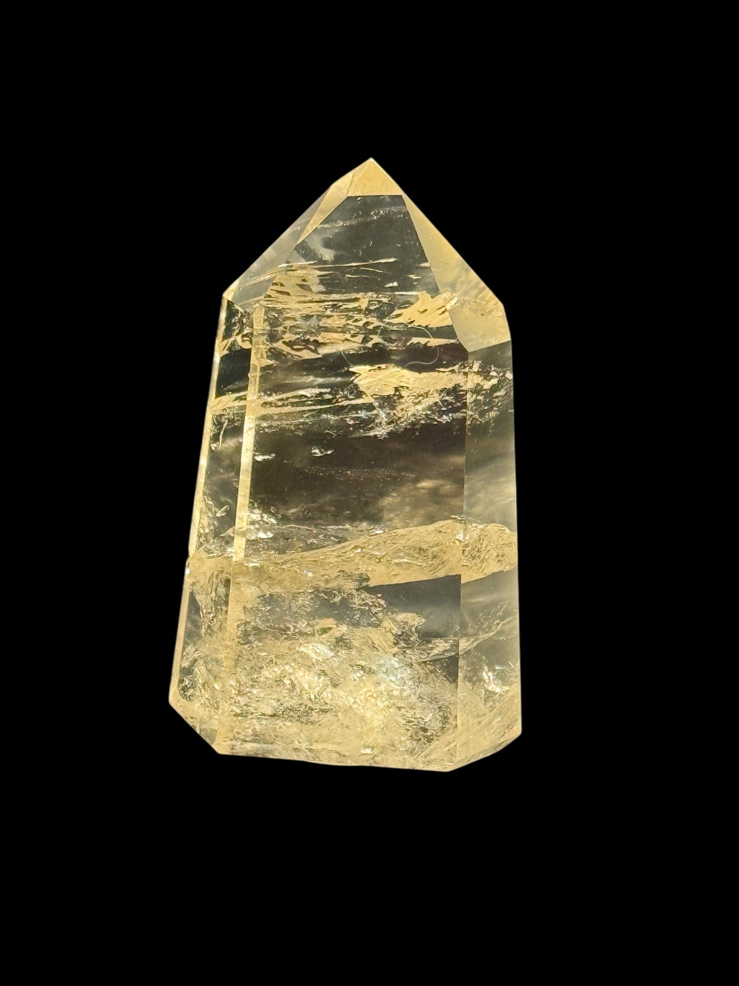 AAA Grade Natural Citrine Crystal Point – 4 Inches Tall