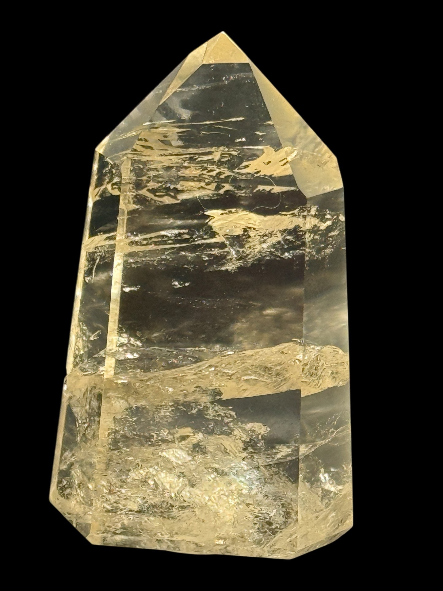 AAA Grade Natural Citrine Crystal Point – 4 Inches Tall