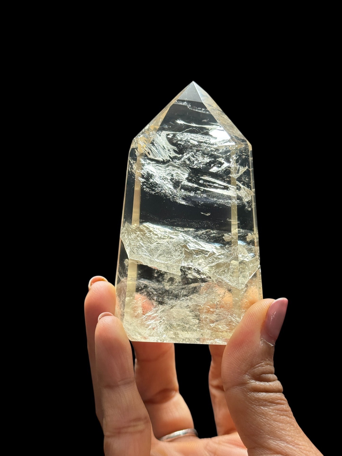AAA Grade Natural Citrine Crystal Point – 4 Inches Tall