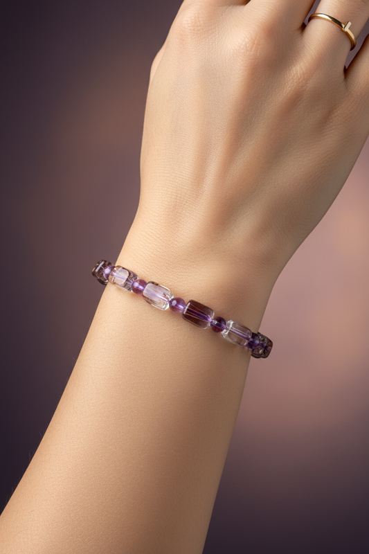 Ametrine Bracelet - Lifestyle Editorial
