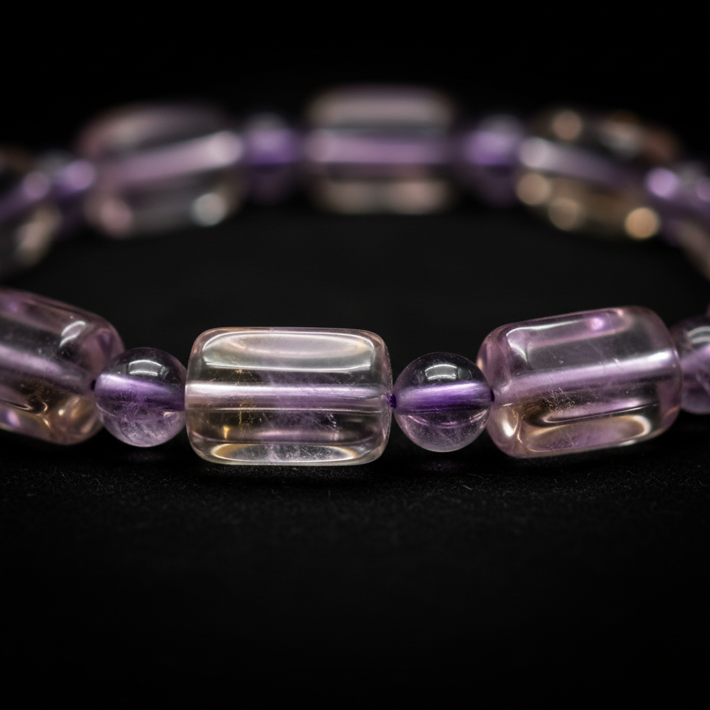 Ametrine Bracelet - Macro Detail