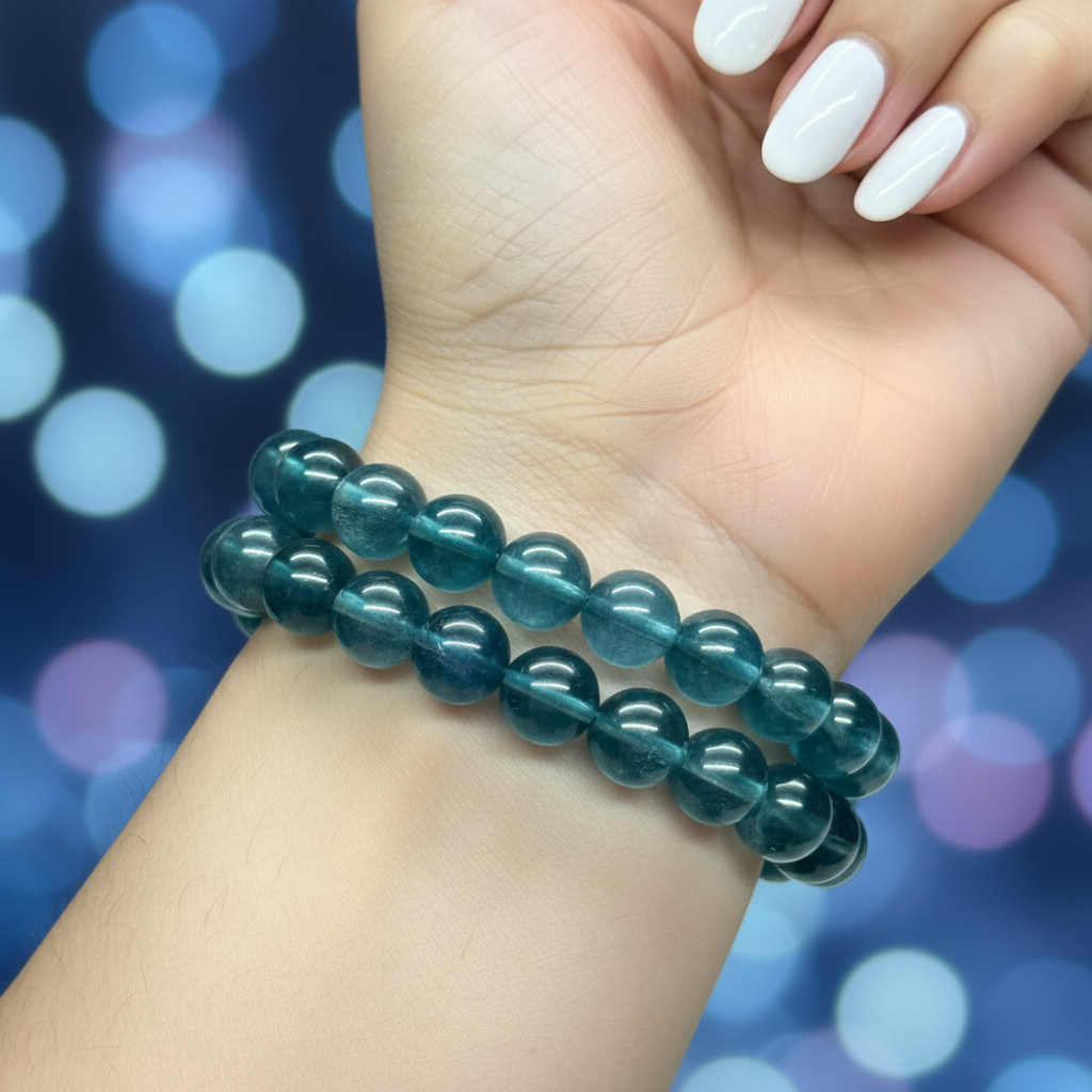 Blue Fluorite Wrist Shot