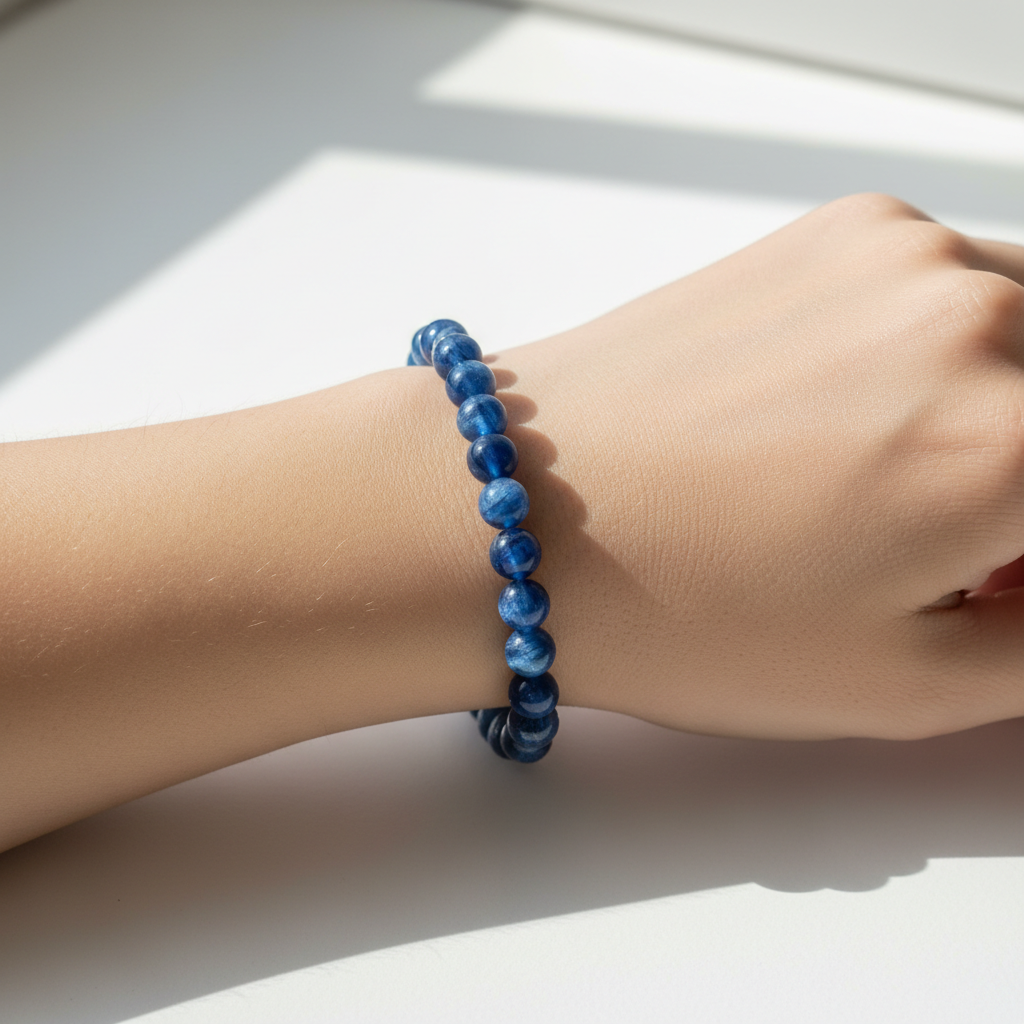 Blue Kyanite Bracelet Lifestyle
