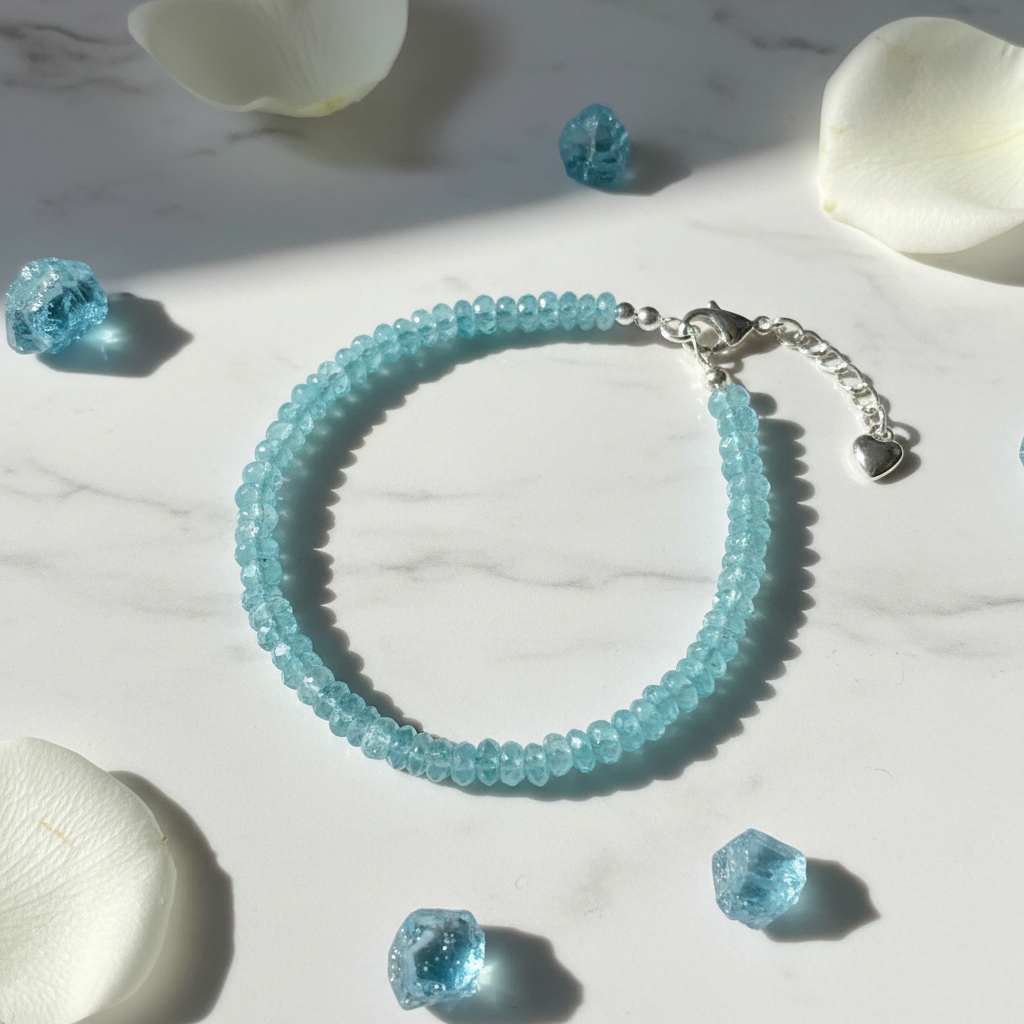 Blue Topaz Flat Lay