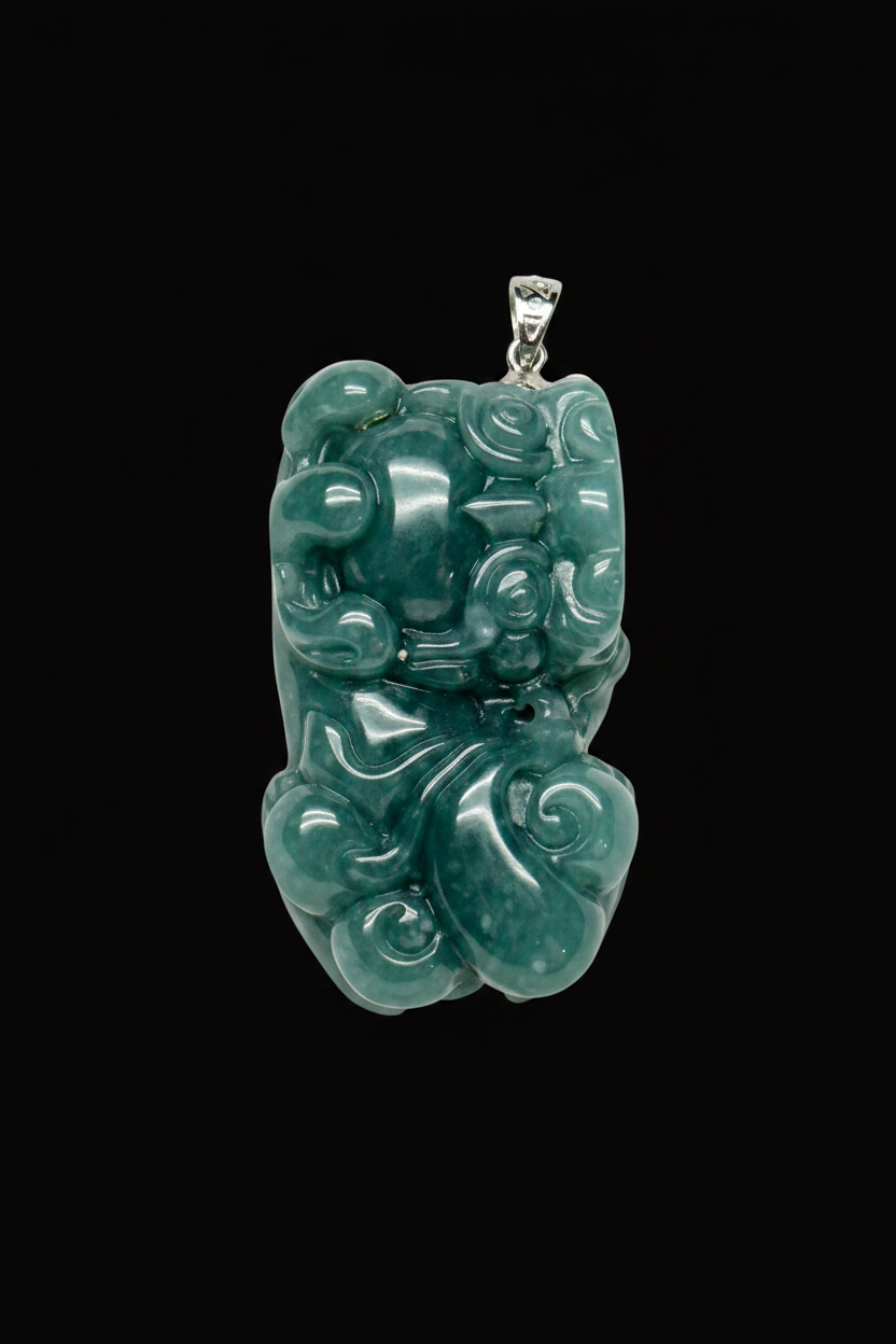 Jade Pixiu Pendant - Improved Hero Shot