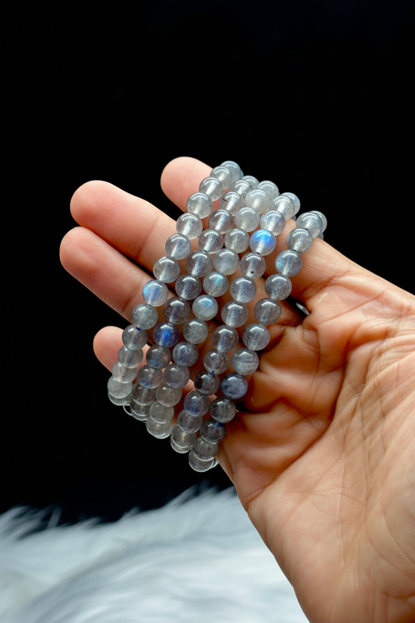Labradorite Bracelet - Worn Lifestyle