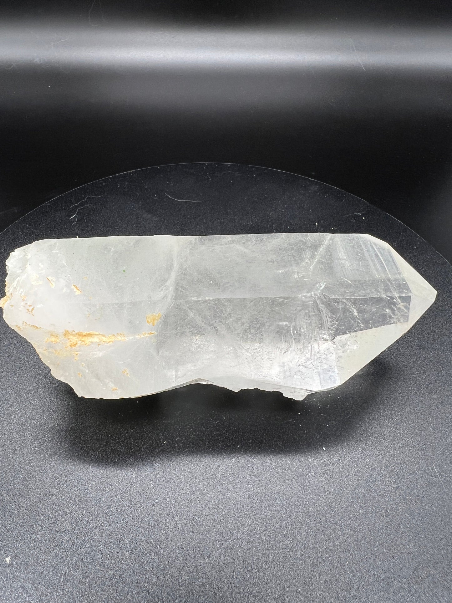 Very large himalayan quartz point/ samadhi quartz - 7.2 inches tall