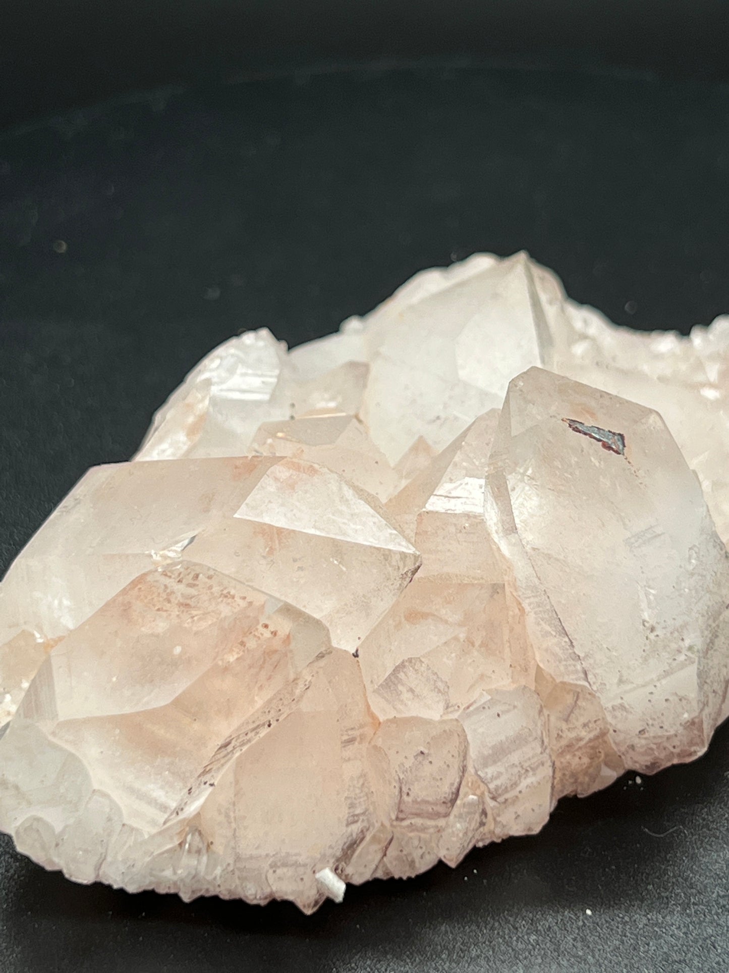 Pink Himalayan Samadhi quartz  cluster | Himalayan quartz | Himalayan clear quartz cluster | samadhi quartz cluster