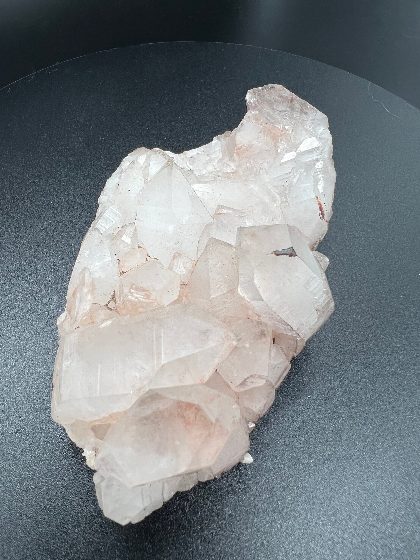 Pink Himalayan Samadhi quartz  cluster | Himalayan quartz | Himalayan clear quartz cluster | samadhi quartz cluster