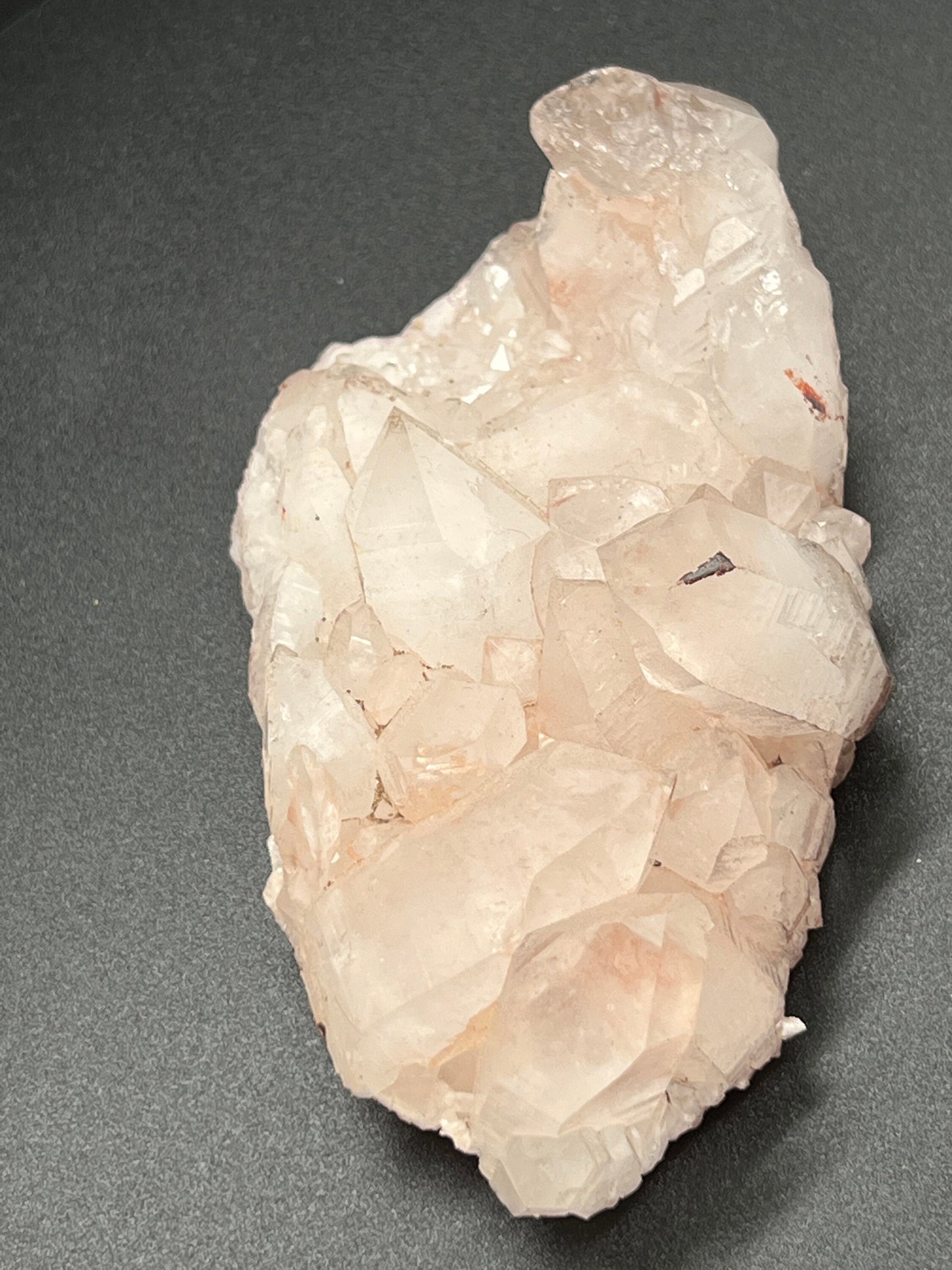 Pink Himalayan Samadhi quartz  cluster | Himalayan quartz | Himalayan clear quartz cluster | samadhi quartz cluster