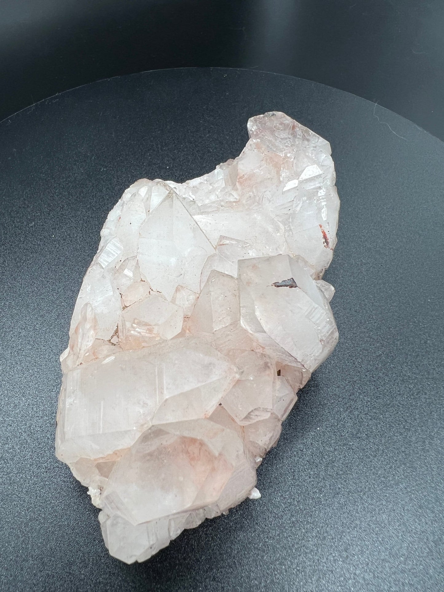 Pink Himalayan Samadhi quartz  cluster | Himalayan quartz | Himalayan clear quartz cluster | samadhi quartz cluster