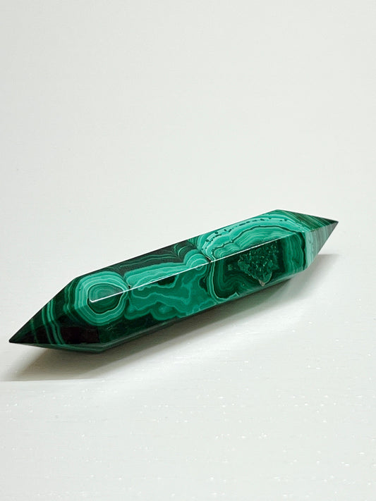 High quality Natural Malachite DT wand