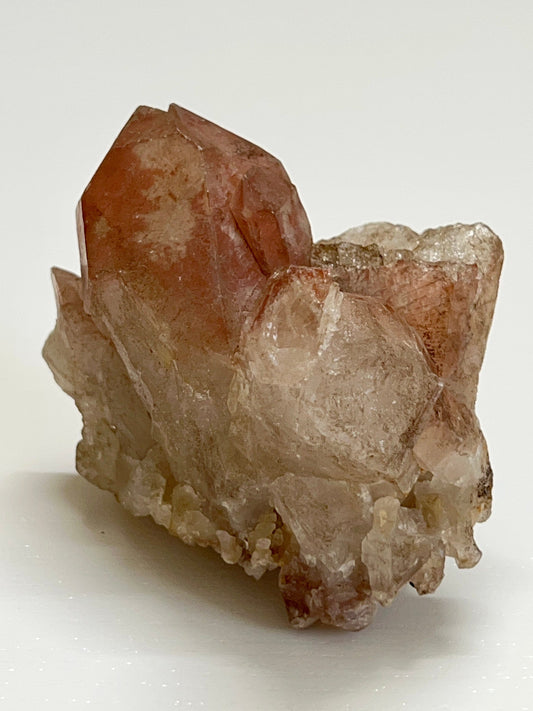 Dreamcoat Lithium Lemurian cluster, Lithium Lemurian,  Pink Lithium cluster, Scarlet Temple Lemurian