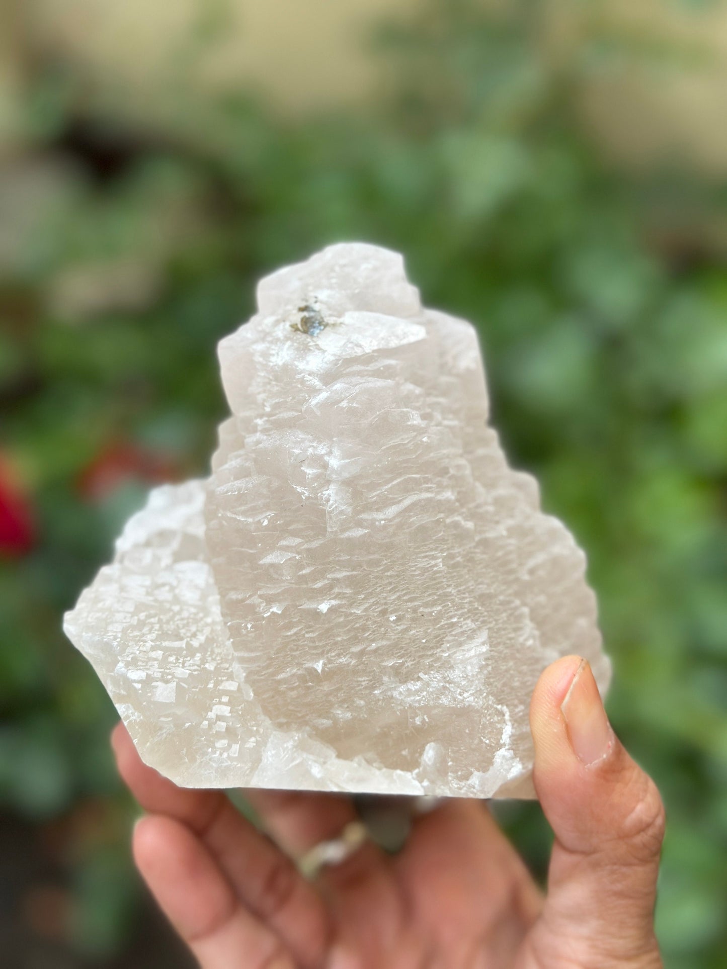 Beautiful Raw calcite crystal specimen