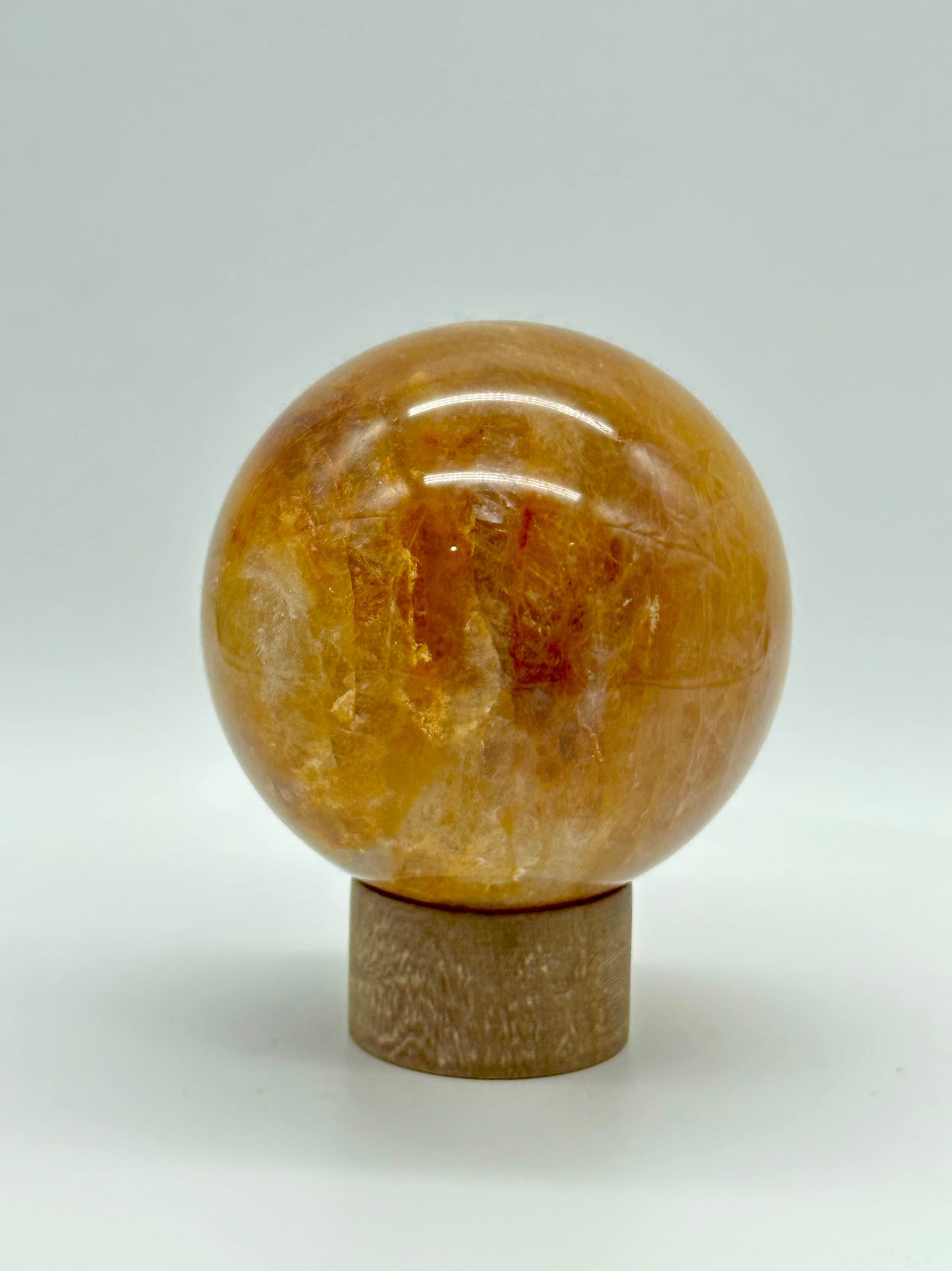 Golden Healer Quartz Sphere, Golden Healer Sphere, 3.2 inches diameter