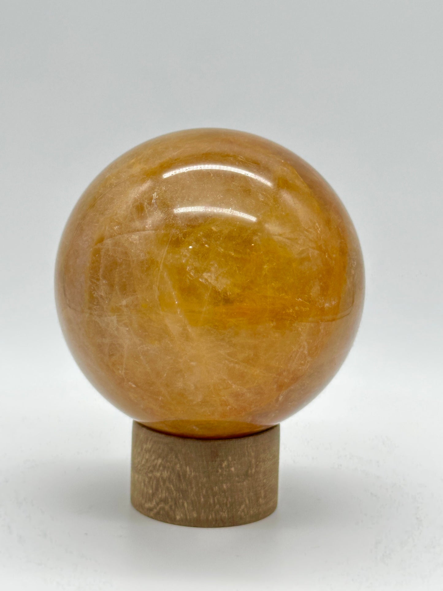 Golden Healer Quartz Sphere, Golden Healer Sphere, 3.2 inches diameter