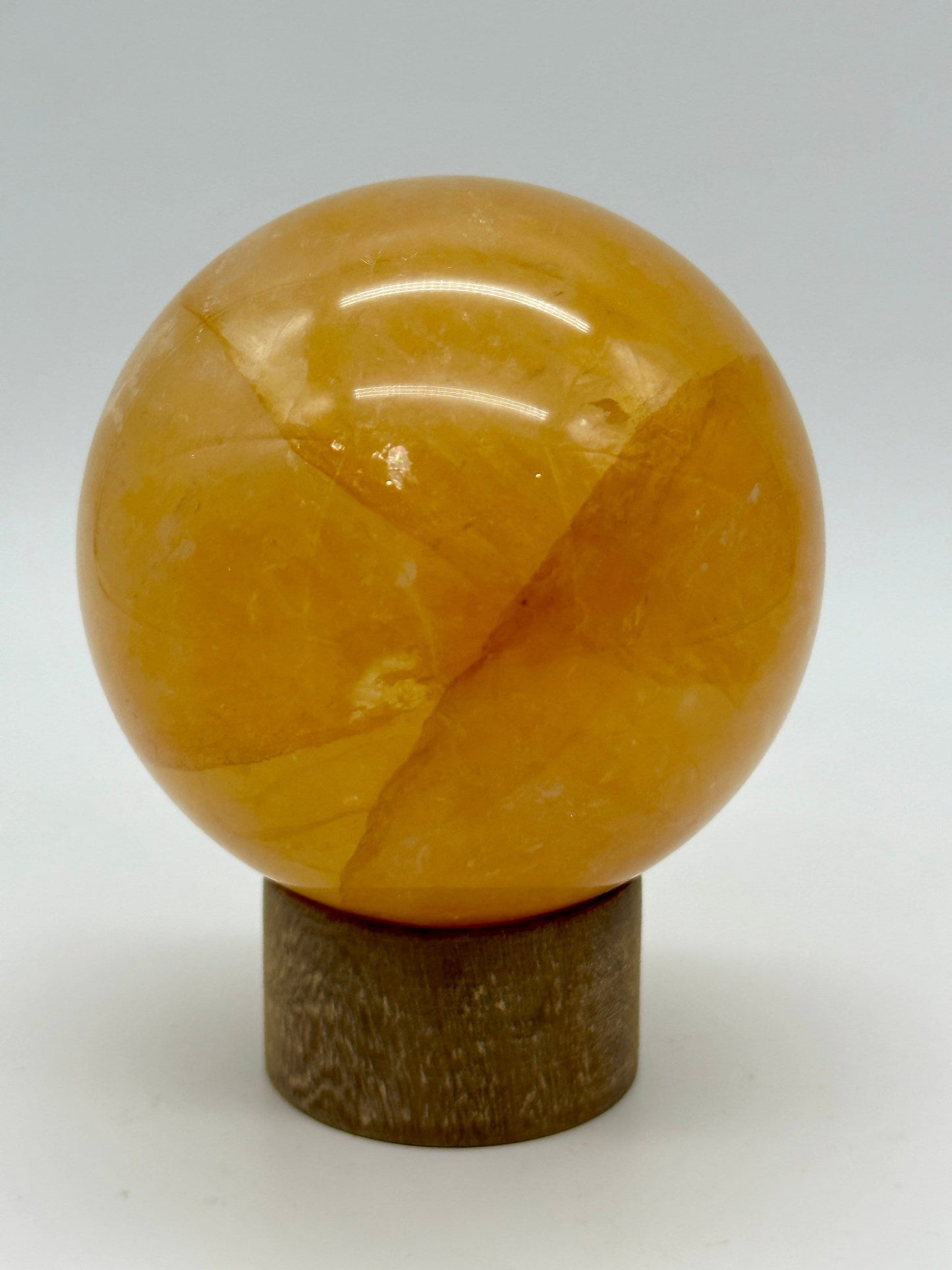 Golden Healer Quartz Sphere, Golden Healer Sphere, 2.9 inches diameter