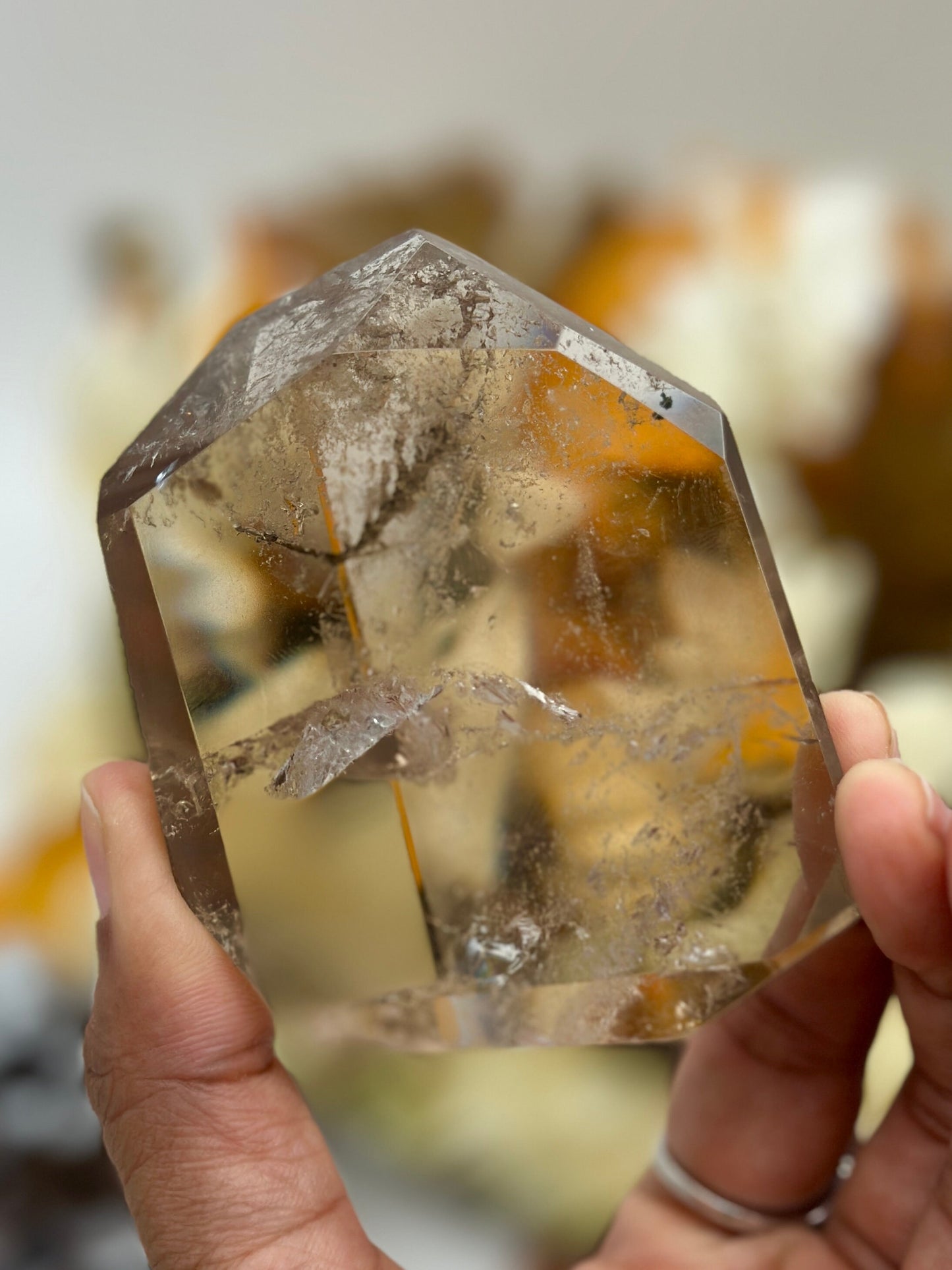 Natural Citrine Freeform , High quality Citrine freeform from Brazil