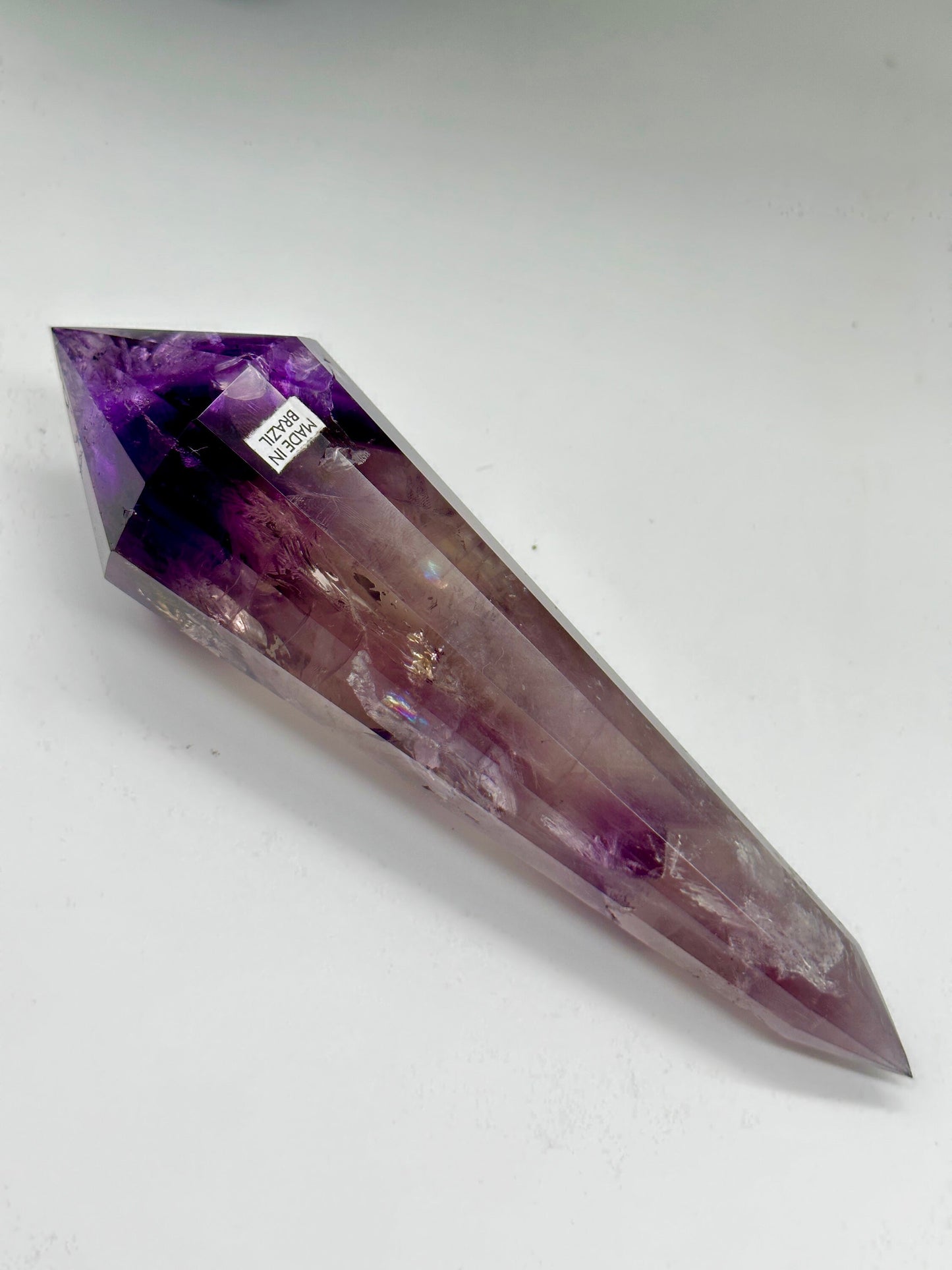 High Quality Amethyst Crystal Vogel point , Amethyst Wand, Amethyst DT