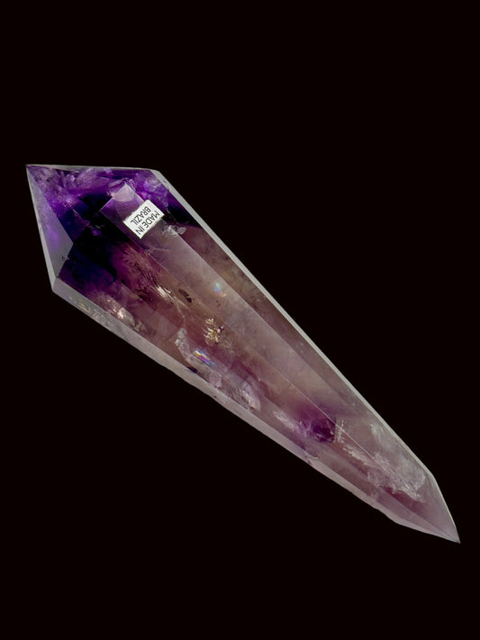 High Quality Amethyst Crystal Vogel point , Amethyst Wand, Amethyst DT