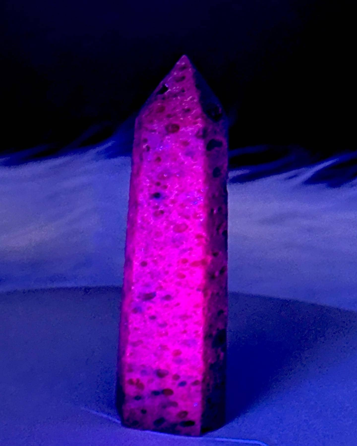 Sparkling Natural Ruby Tower, Ruby Point 2.5-3"